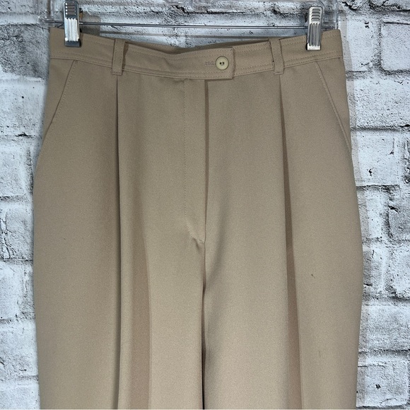 Vintage Gloria Vanderbilt High Rise Pleated Trouser Pants Size 10 - Picture 2 of 8